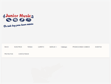 Tablet Screenshot of juniormusicnic.com